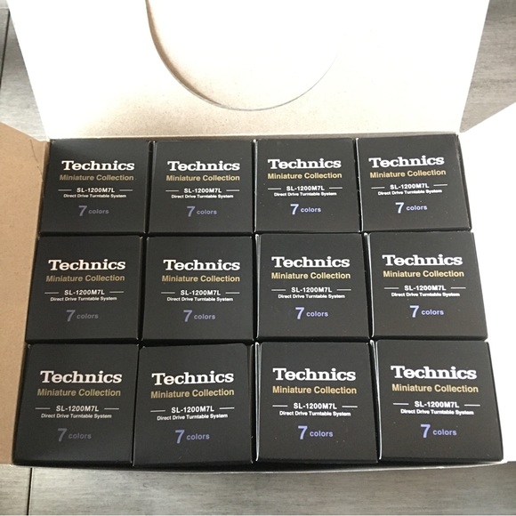 BLUE Technics Miniature Collection SL-1200ML7 50th anniversary Turntable … - Picture 6 of 6